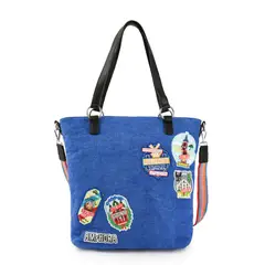 AMPHORA - Cartera Dos Asas mika shopping grande azul
