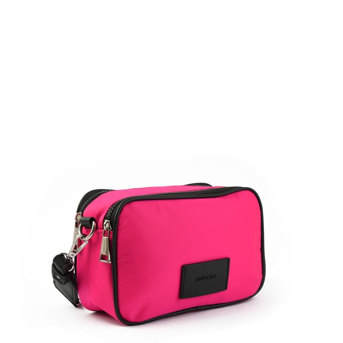AMPHORA - Cartera Bandolera frezzy pequeña fucsia