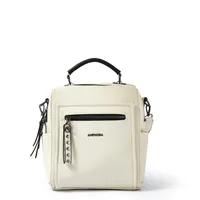 Mochila ilisia mediana blanco crudo