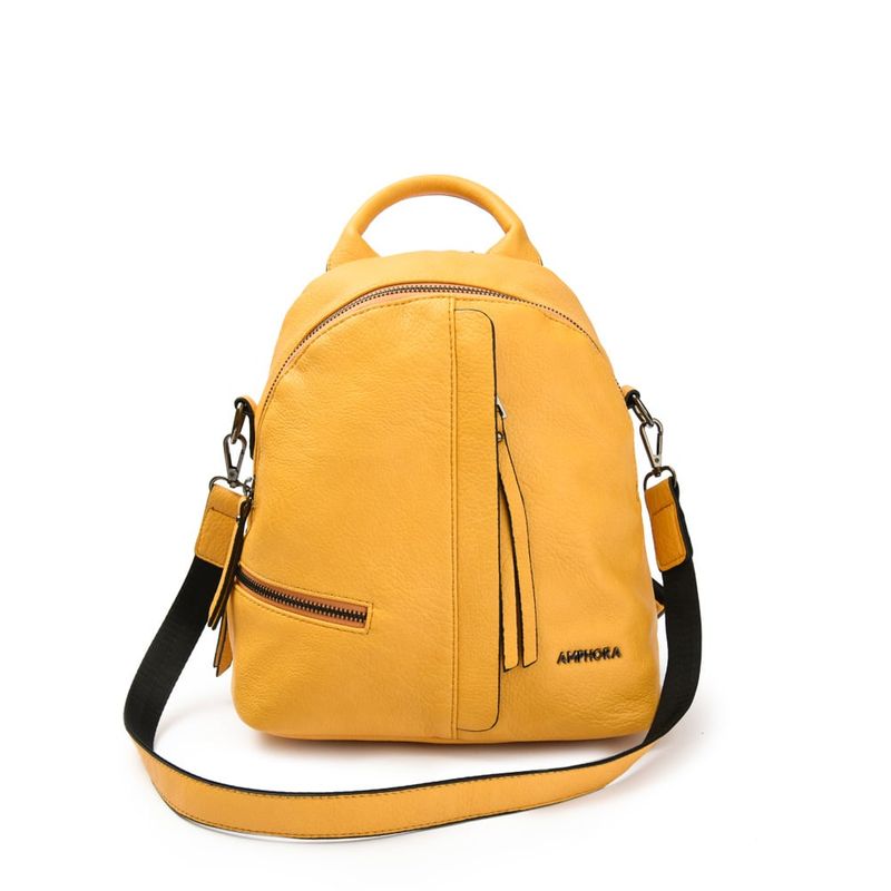 AMPHORA - Mochila balezi pequeña amarillo