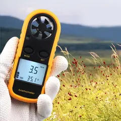 OEM - Anemómetro Y Termómetro Medidor De Velocidad Del Viento