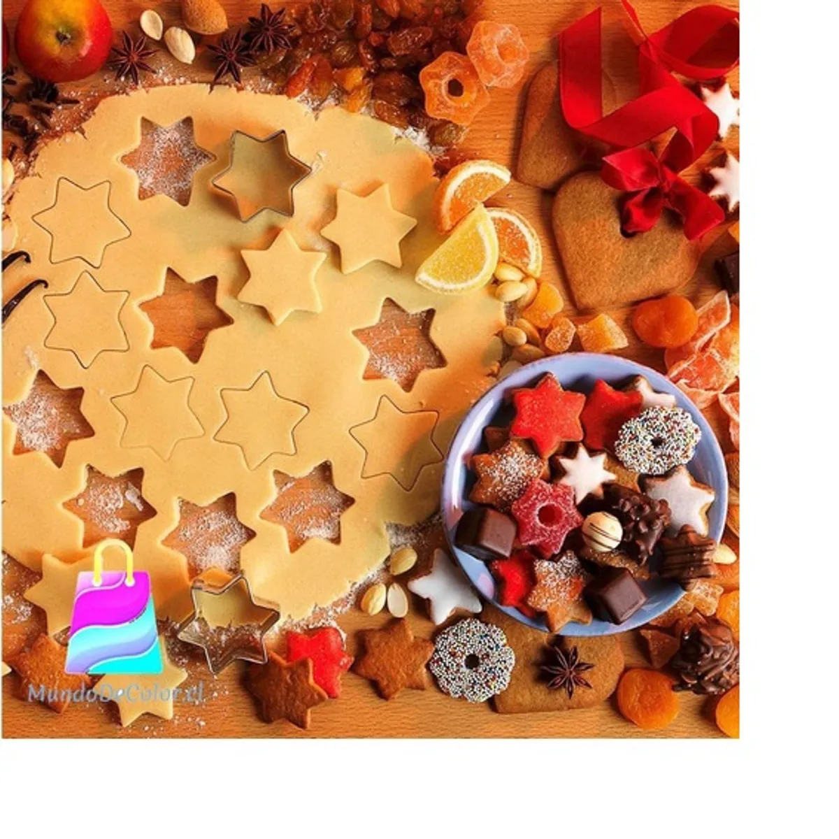 OEM - Set 12 Piezas Cortadores De Galleta Molde De Cocción Torta