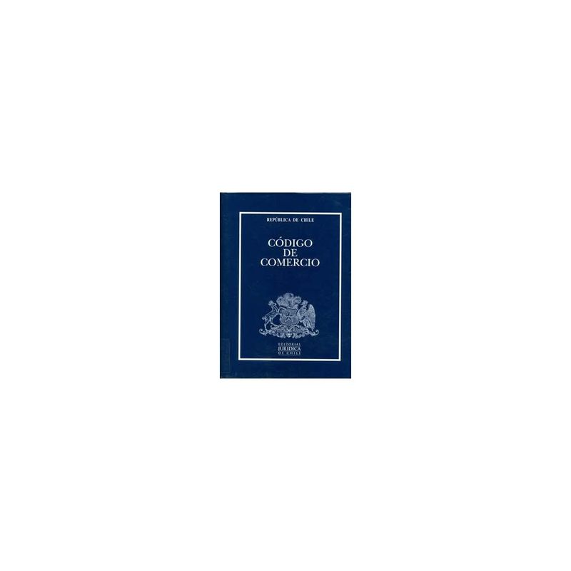 EDITORIAL JURIDICA DE CHILE - Codigo De Comercio 2016 (Edicion Oficial) (Rustico)
