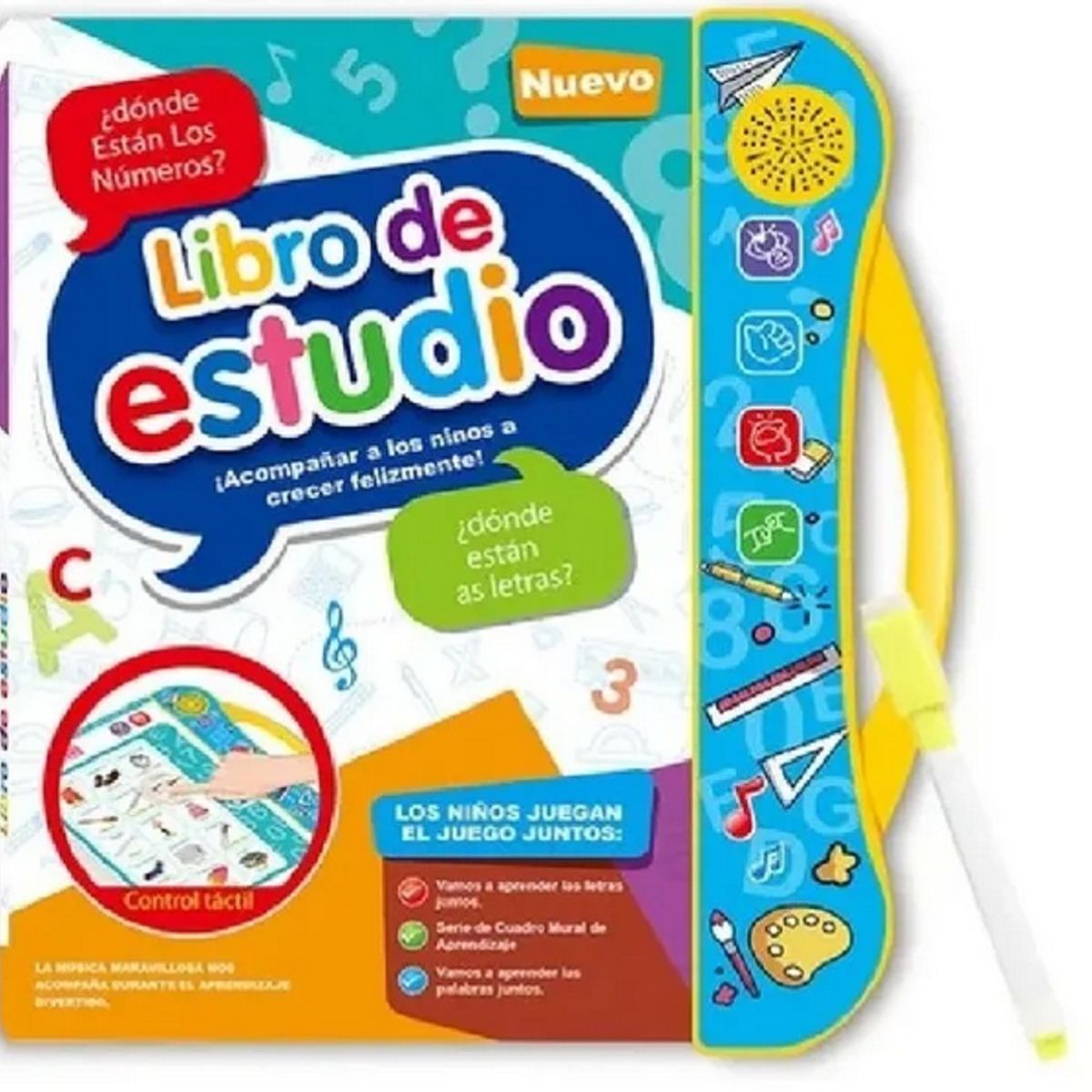 GENERICO - Libro De Aprendizaje Interactivo Para Niños Unisex