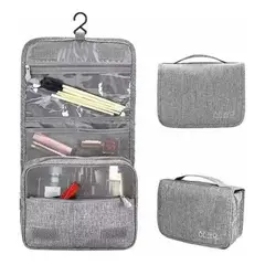 BLUUM - Cosmetiquero Neceser De Viaje Organizador Manicure Cosmetico Gris