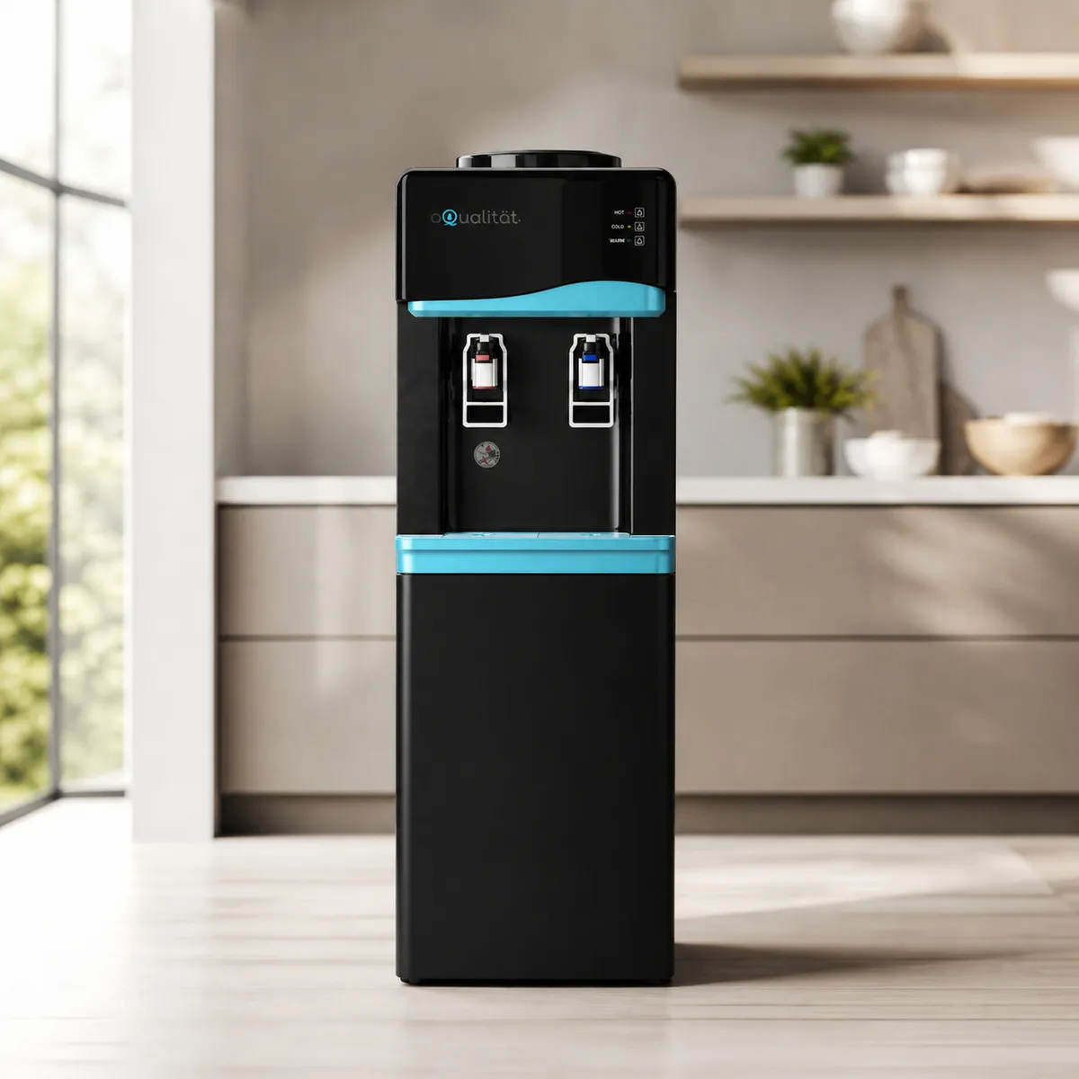 AQUALITAT - Dispensador Agua Frío Y Caliente Eléctrico Premium AQUALITAT