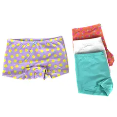 GIOVACCHINO - Pack de 4 Calzon Boxer Pantaleta Algodón Niña.