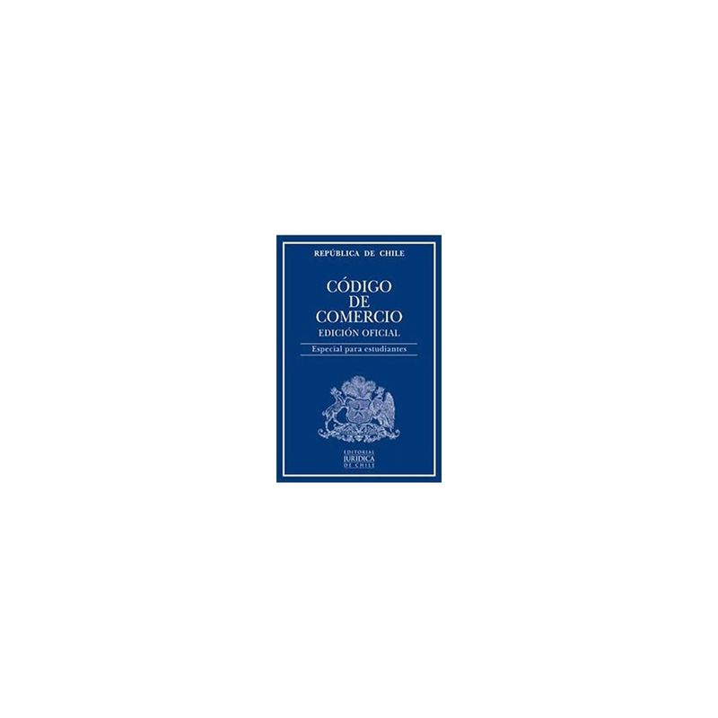 EDITORIAL JURIDICA DE CHILE - Codigo De Comercio 2017 (Estudiante)