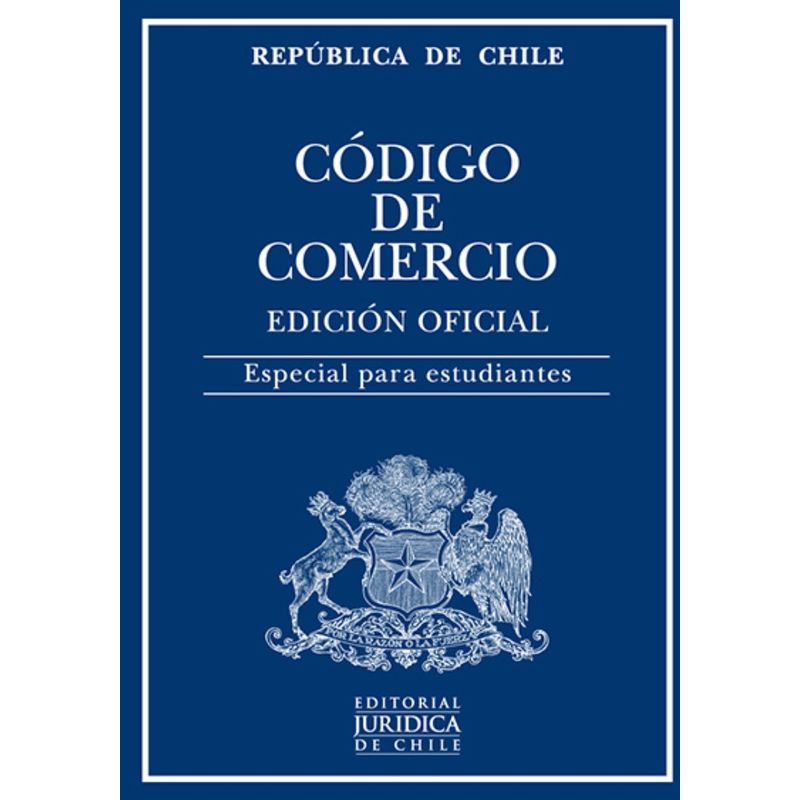 EDITORIAL JURIDICA DE CHILE - Codigo De Comercio 2022 (Edicion Estudiante)