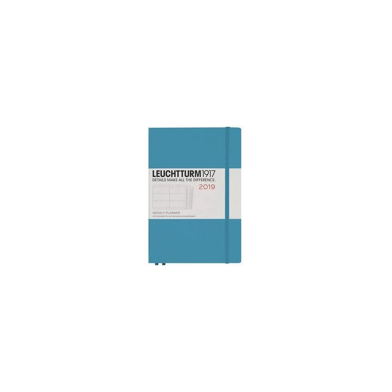 ANTARTICA LIBROS - Agenda 2019 Mediana Semana Vista 12M Azul Nordico