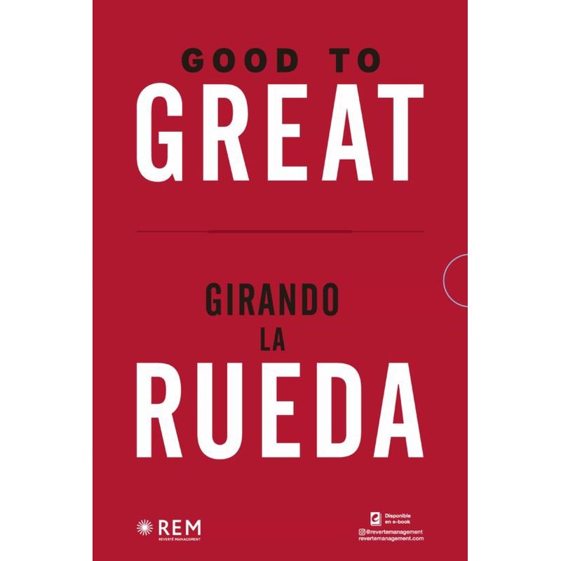 ANTARTICA LIBROS - Estuche Good To Great + Girando La Rueda
