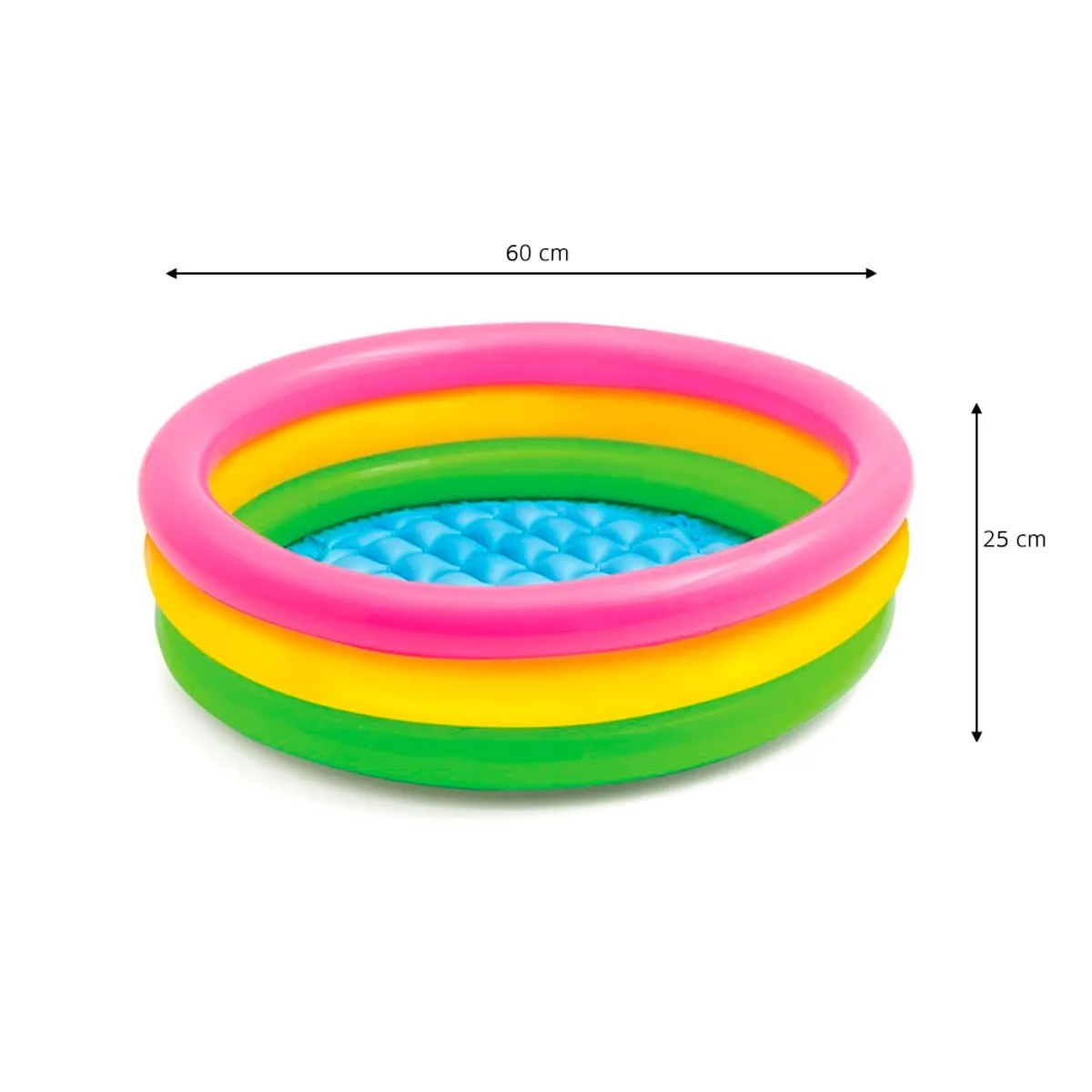 GENERICO - Piscina Inflable Redonda Niños 60 Cm Verano