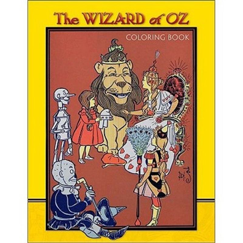 ANTARTICA LIBROS - The Wizard Of Oz  (Coloring Book)