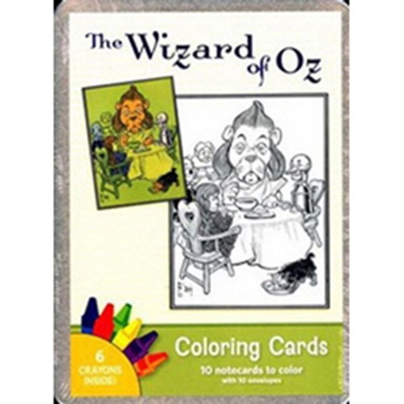 ANTARTICA LIBROS - The Wizard Of Oz  (Coloring Cards)