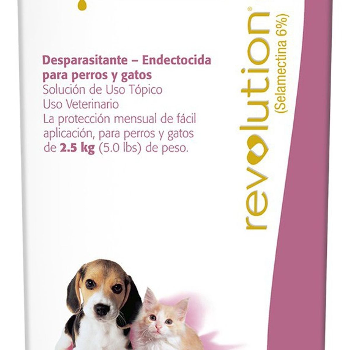 GENERICO - Pipeta Revolution 6 - Perros y Gatos hasta 2,5kg