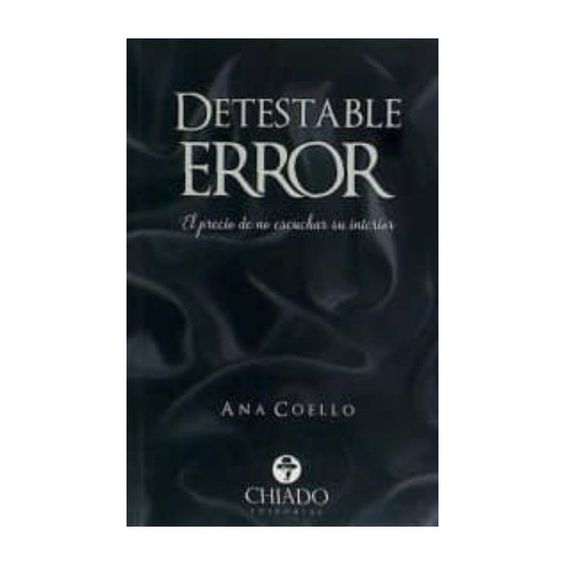 EDICIONES MORATA - Detestable Error