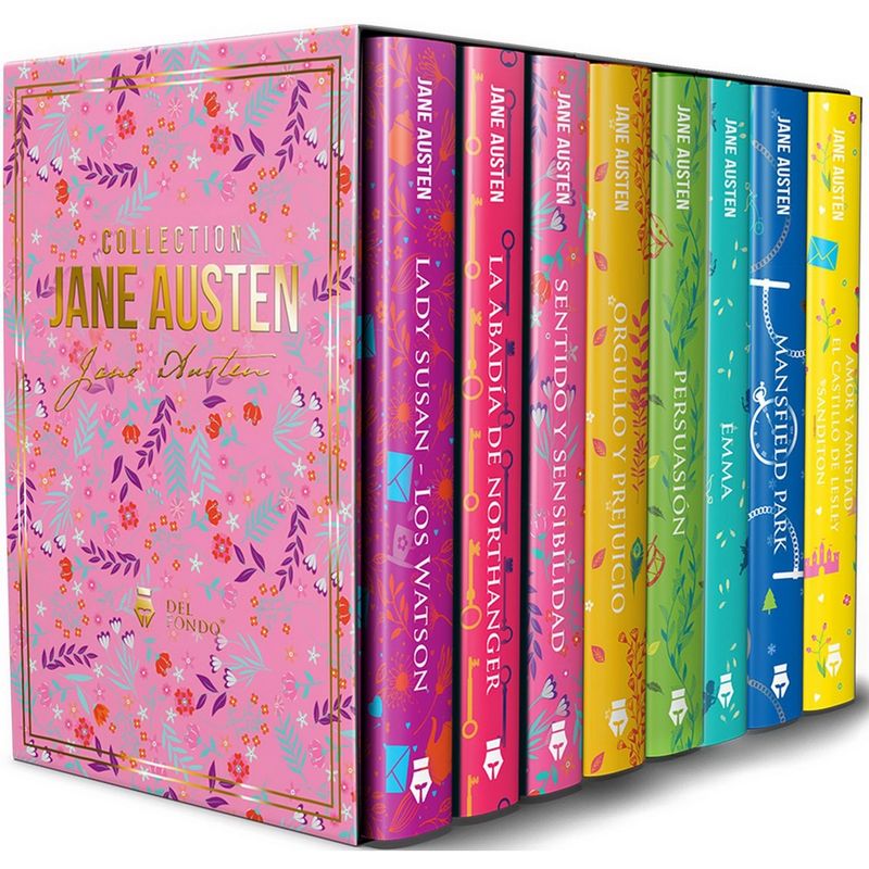DEL FONDO - Complete Works Of Jane Austen (8 Tomos)