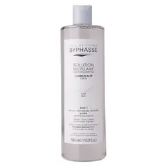 BYPHASSE - Solución Micelar Desmaquillante Con Carbón Activo 500 Ml