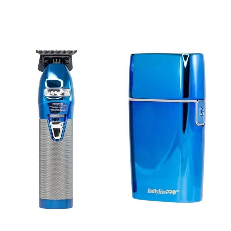 BABYLISS PRO - Combo Babyliss BLue Fx Coleccion Shaver + Trimmer Skeleton