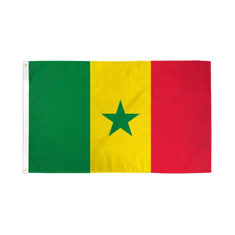 GENERICO - Bandera de Senegal de 150cm x 90cm