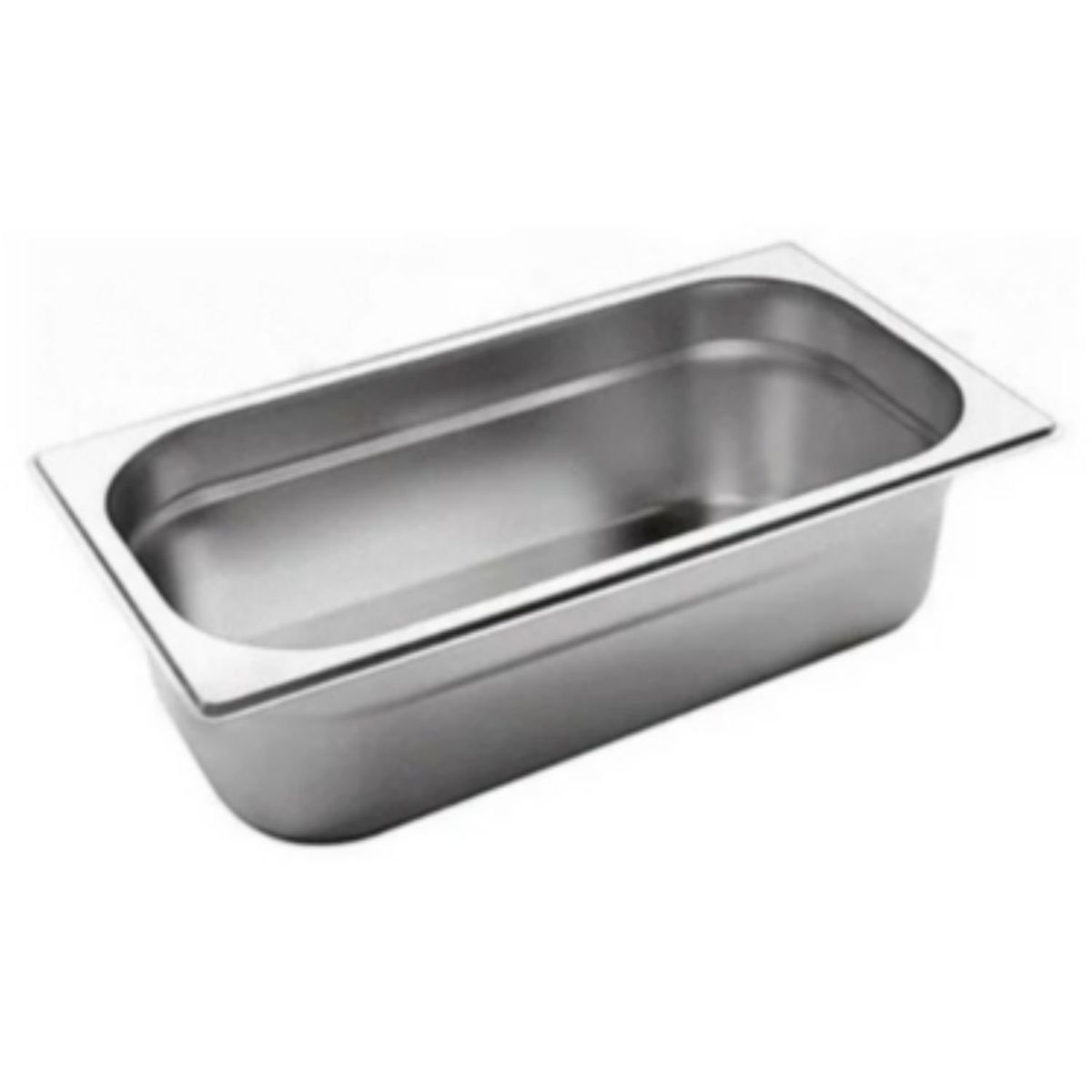 GENERICO - Deposito Gastronomico Acero Inox 1/3 10 Cm Con Tapa (32x17)..