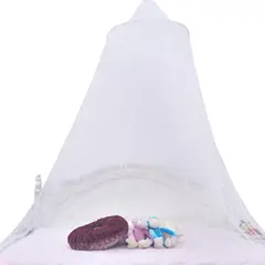 GENERICO - Malla Mosquitera Cerrada Para Cuna y Cama 1 Plaza - Blanco