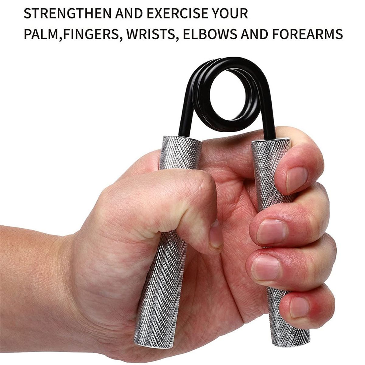 KUANGYE - 150 Lbs Fuerza Muscular Mano Pesada Empuñaduras