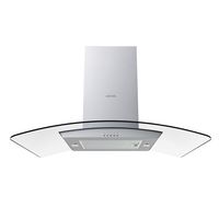 Campana Isla Gröner Inox 90 cm