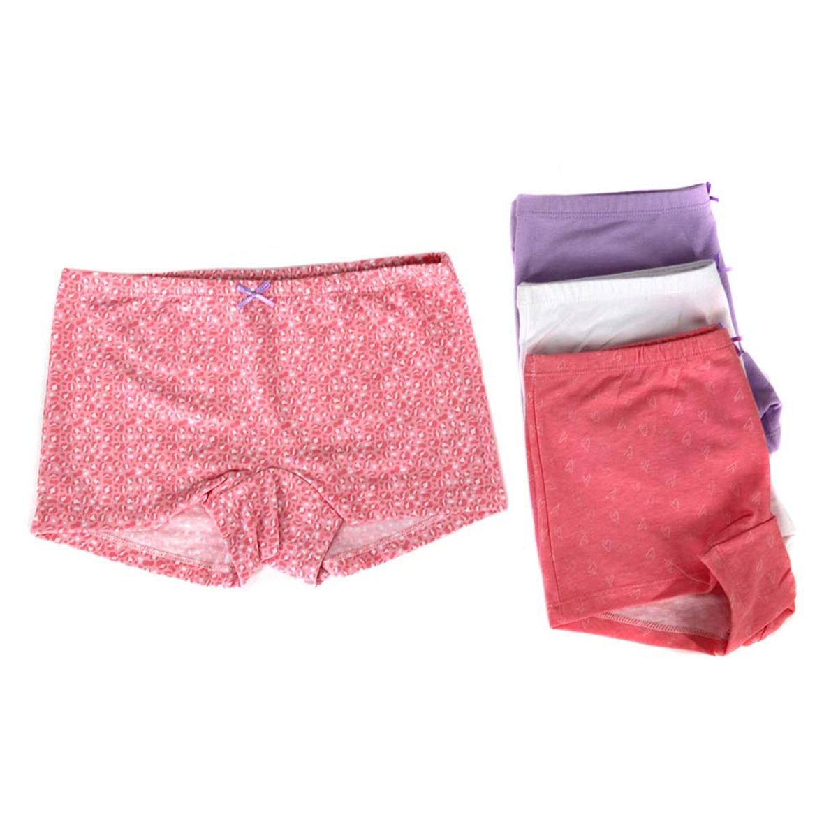 GIOVACCHINO - Pack de 12 Calzon Boxer Pantaletta Algodón Niña.