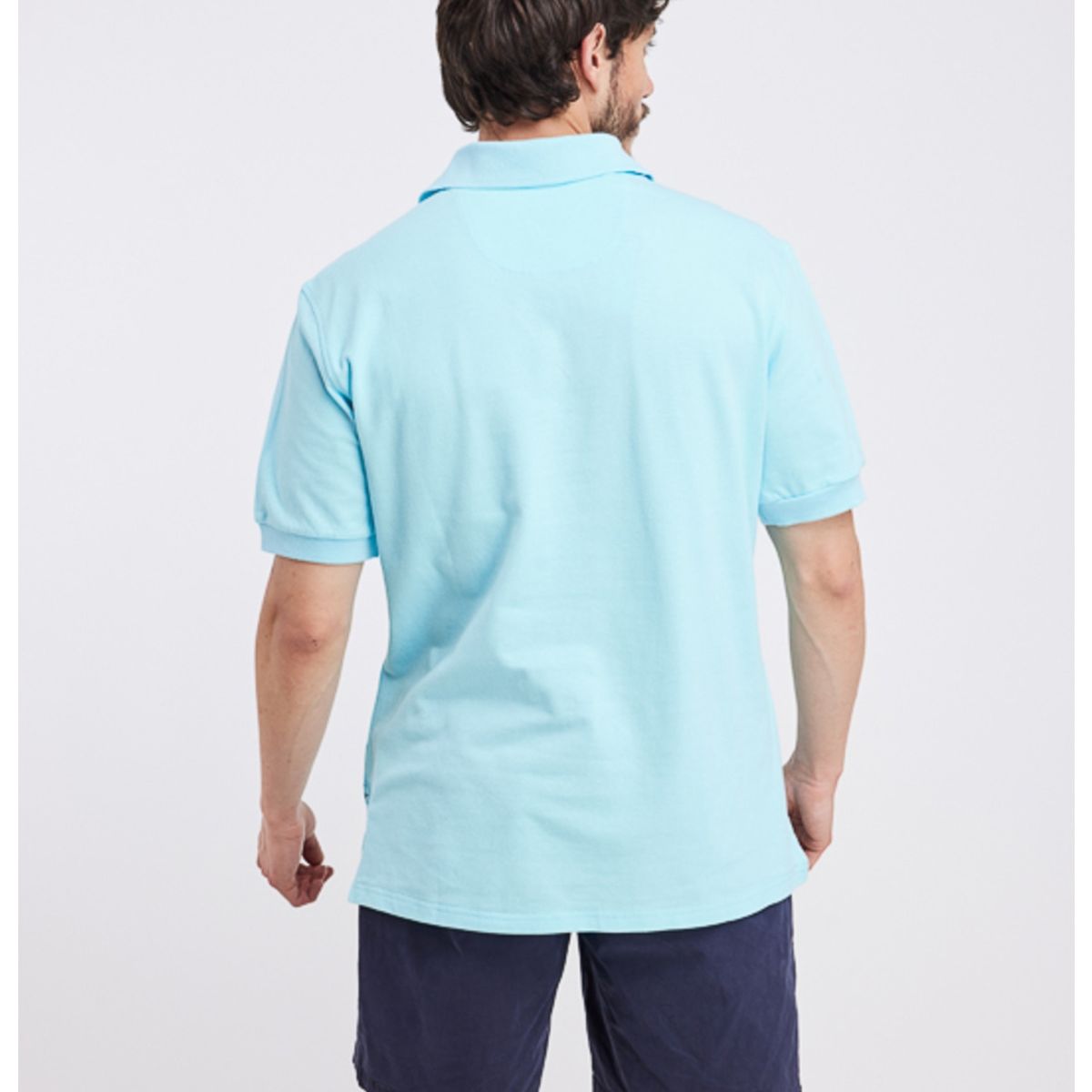 PANAMA JACK - Polera MC Soria Turquesa Panama Jack