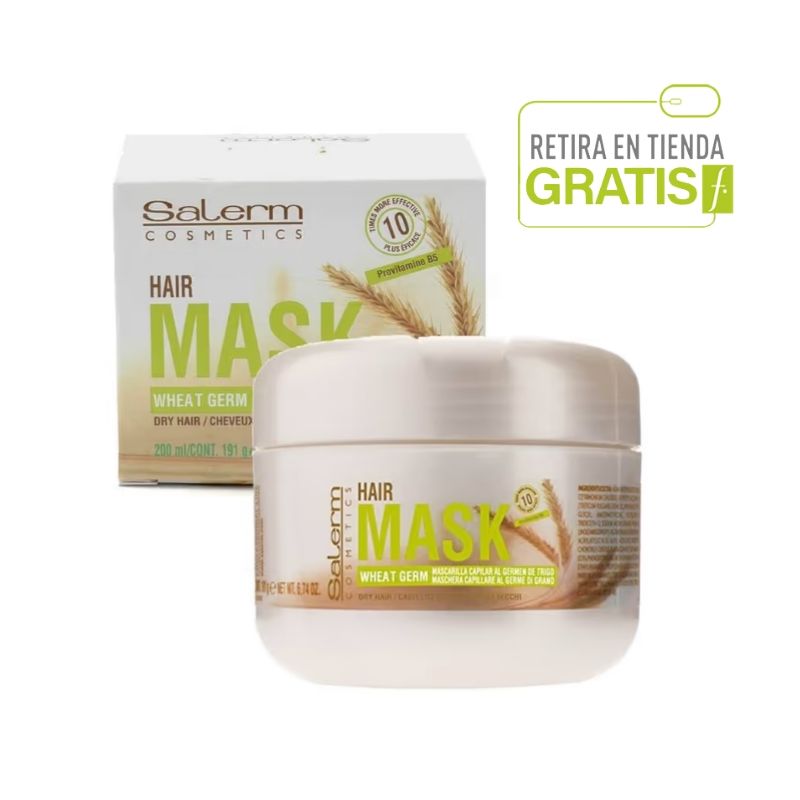 SALERM - SALERM Mascara Tratamiento Capilar Gérmen de trigo 200 ml.