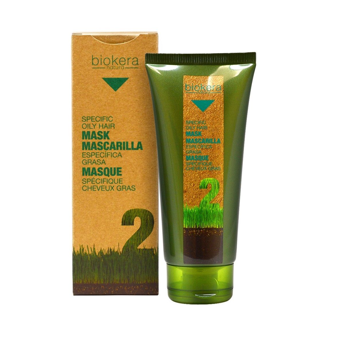 SALERM - SALERM Mascarilla Cabellos Grasos Biokera 200 ML.