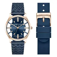 KENNETH COLE NEW YORK - Reloj KCWLG2236903 Azul Mujer