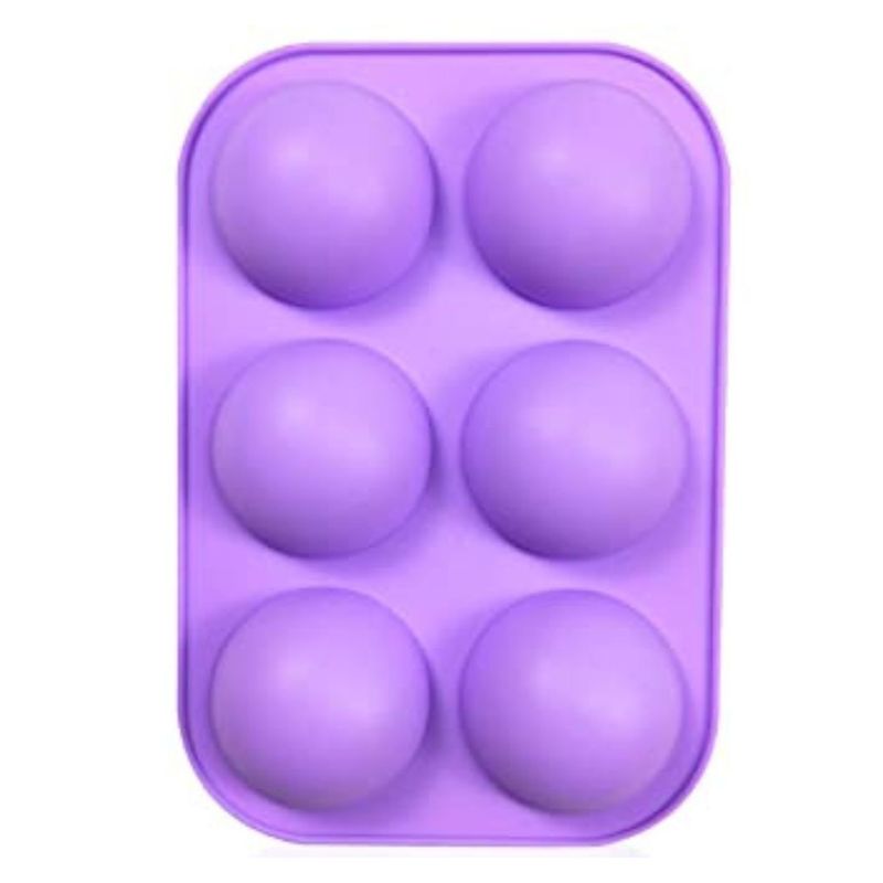 GENERICO - Molde De Silicona Diseño Media Esfera Repostería Pastelería
