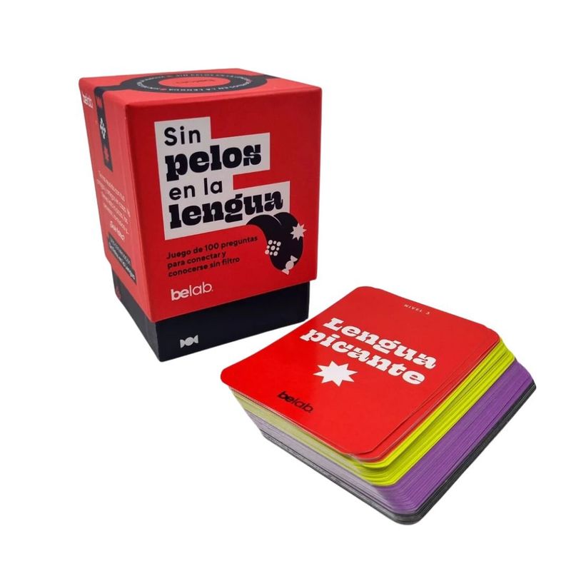 BELAB - Juego de cartas Sin Pelos en la Lengua