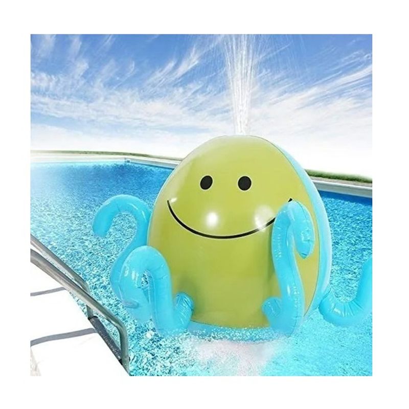 GENERICO - Pulpo Inflable Rociador Agua Juegos Verano Diversion