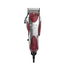 WAHL - Cortadora de cabello 5 Star Magic Clip plata y roja 220V