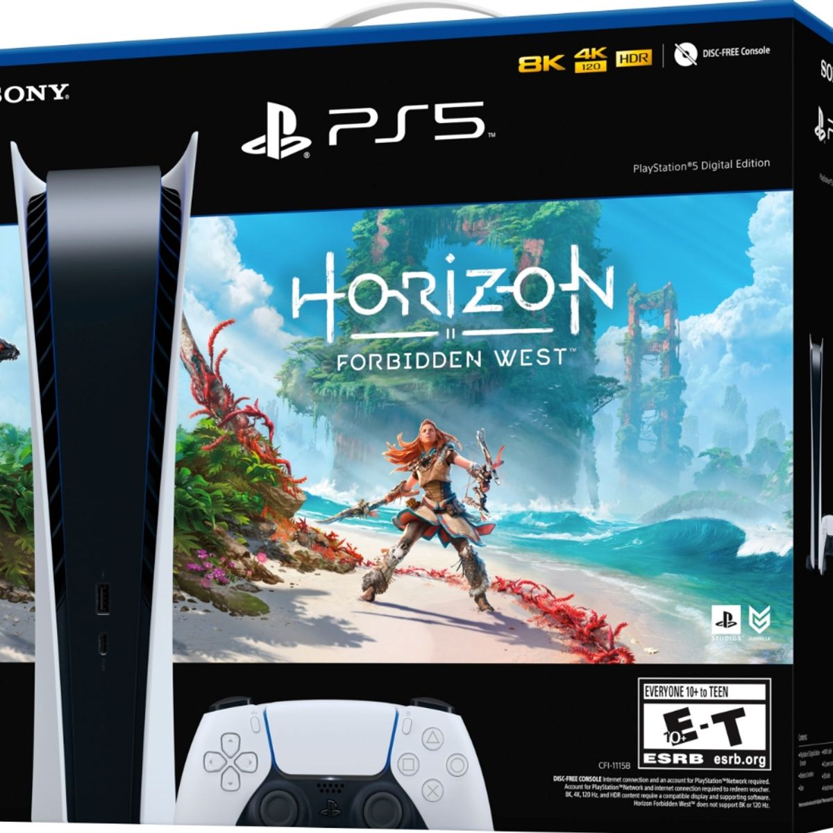 SONY - Consola Play Station 5 Edición Digital Horizon Forbidden West