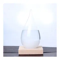 3DILUTION - Botella de cristal con diseño de gotas de agua