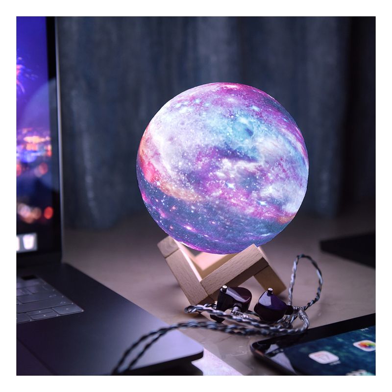 3DILUTION - Lampara 3d tipo galaxia touch