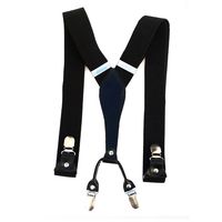 Suspensor negro liso