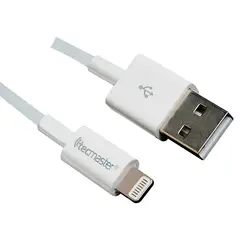 TECMASTER - Cable Cargador Para iPhone Usb lightning 1M Certificado