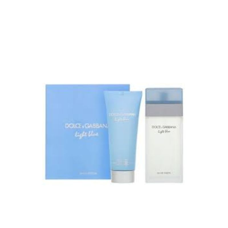 DOLCE&GABBANA - Light Blue Dolce  Gabbana Dama Set 100ml Edt  Crema 100ml