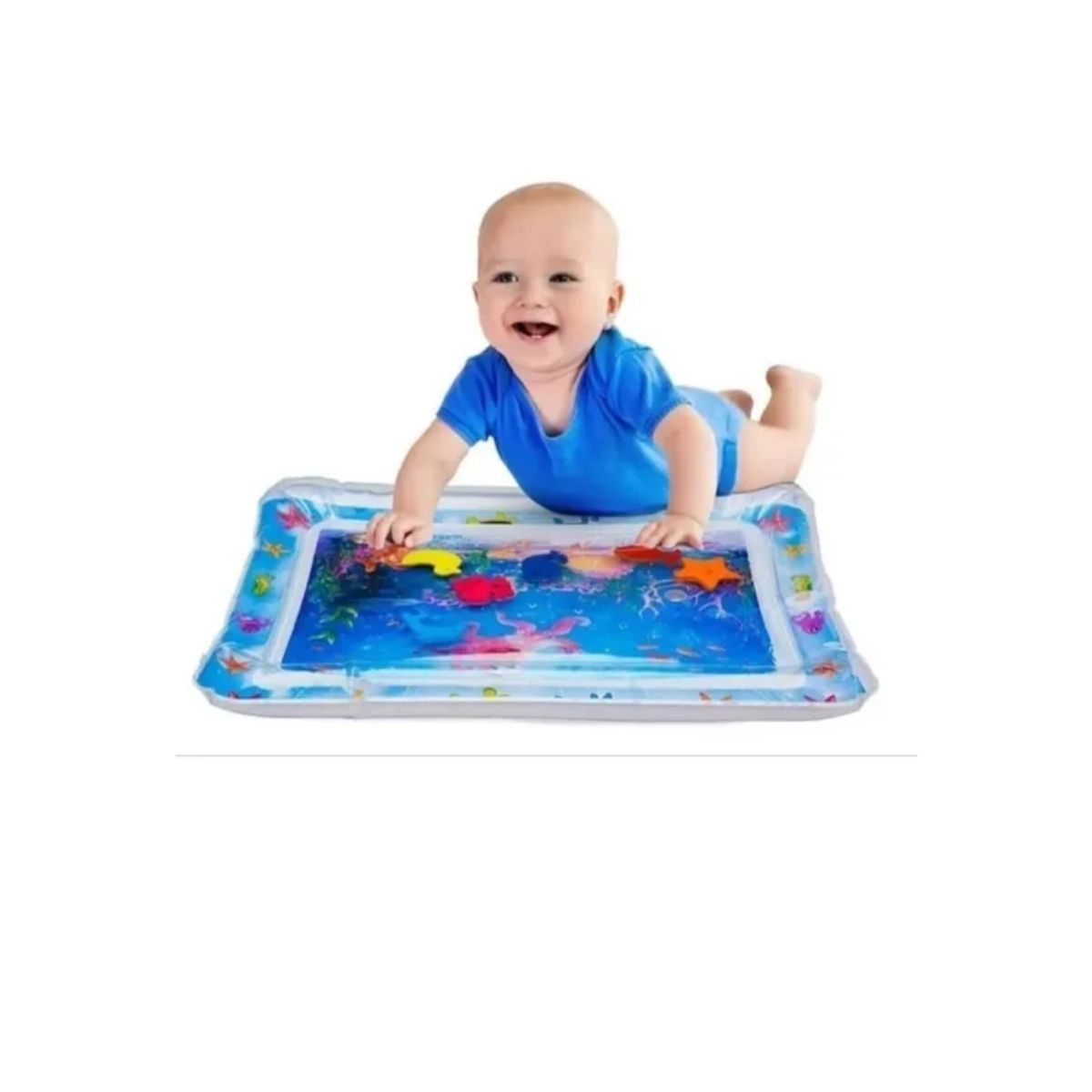 GENERICO - Alfombra Sensorial Piscina Para Estimulación Montessori Azul