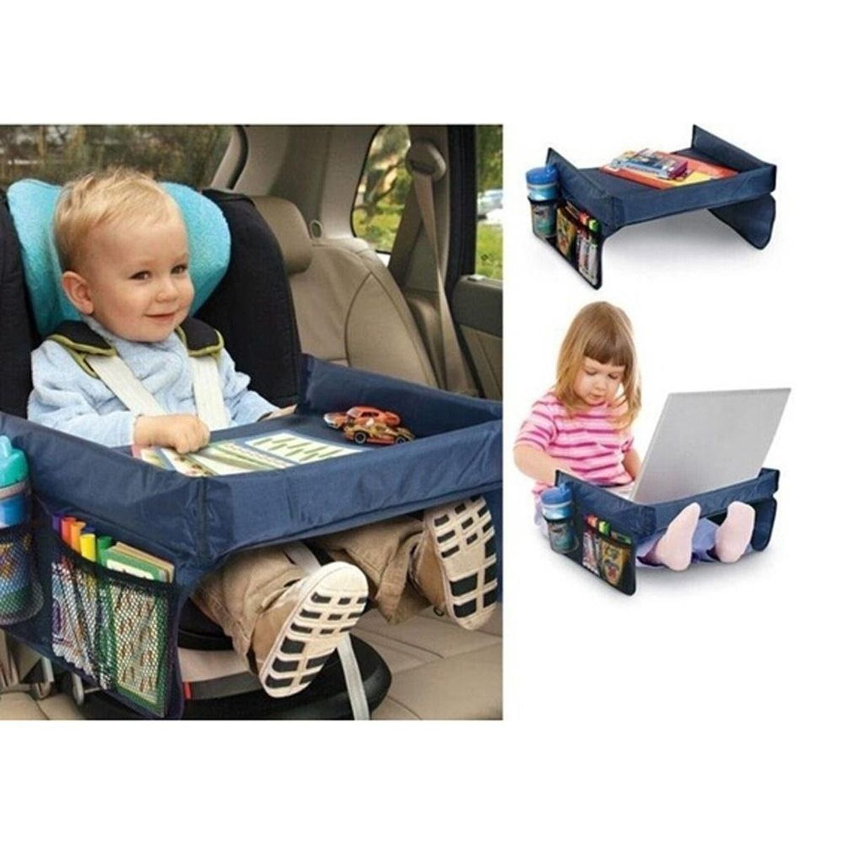 UNIVERSAL - Bandeja de auto para niños