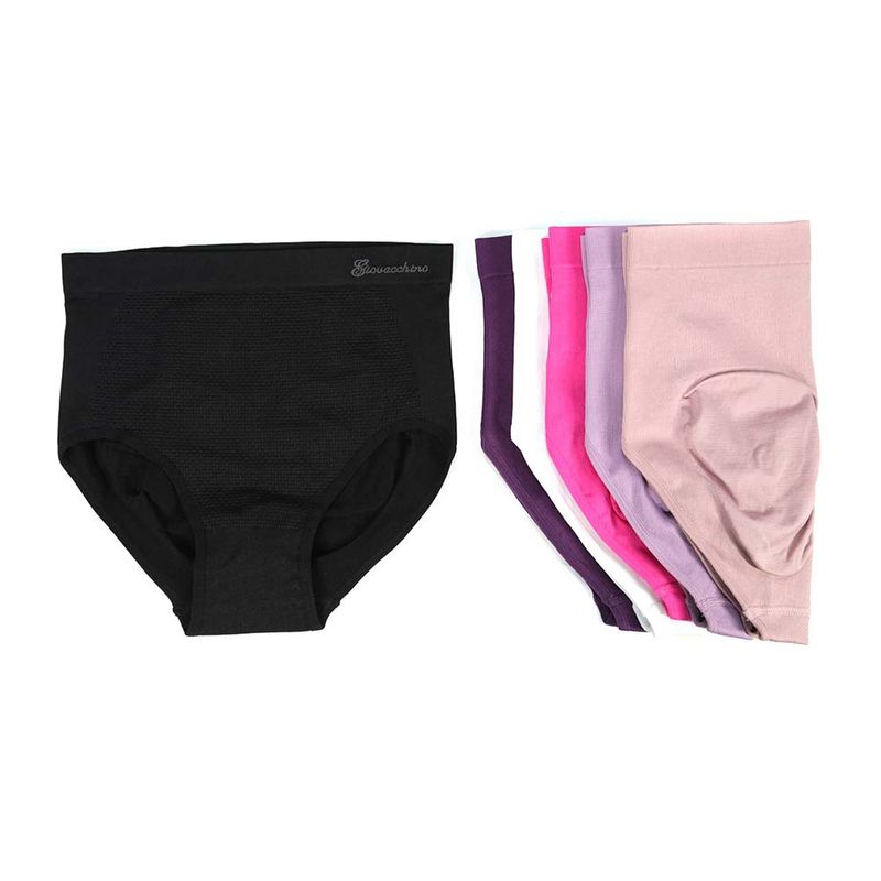 GIOVACCHINO - Pack de 6 Calzon Reductor de Abdomen Levanta Gluteos.