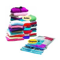 6 Bolsa Al Vacio Comprimir Ropa Ahorra Espacio 60 x 80