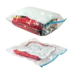 GENERICO - 1 Bolsa Al Vacio Comprimir Ropa Ahorra Espacio 80 X120