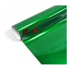 GENERICO - Papel Vinilo Electro Metalico VERDE OSCURO Adhesivo Karvas