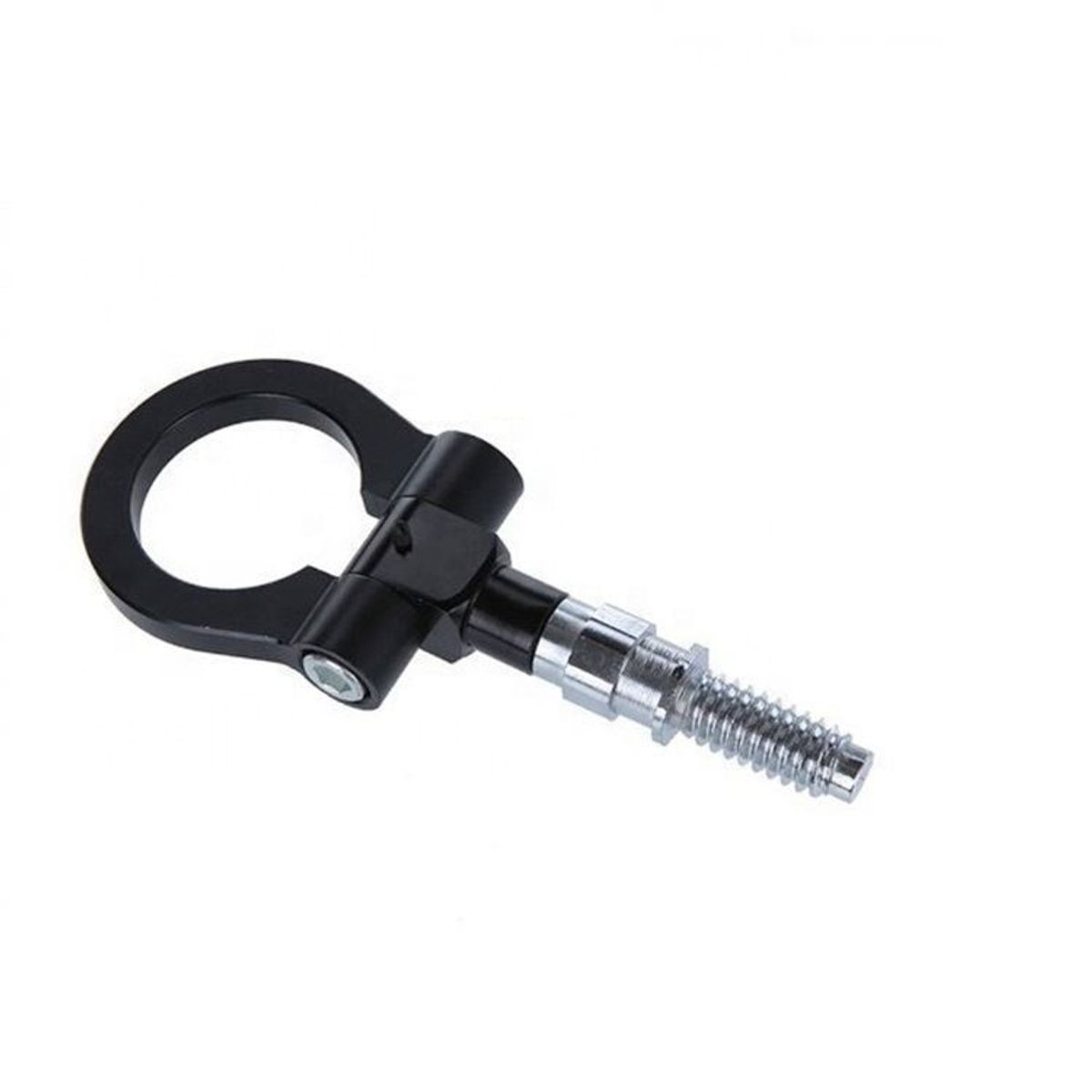 GENERICO - Tow Hook Gancho Remolque NEGRO Auto Tuning Universal Karvas